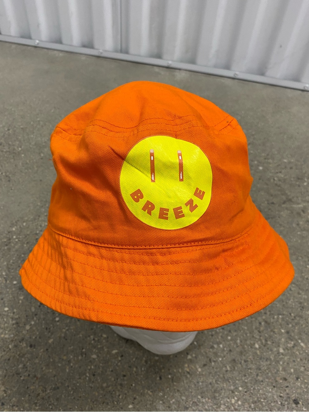Bright Orange Breeze Vape Bucket Hat